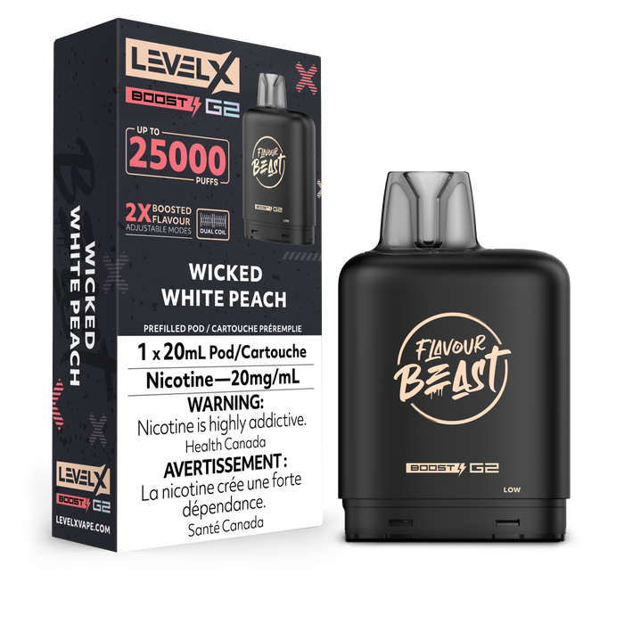 Level X Flavour Beast Boost G2 - Wicked White Peach