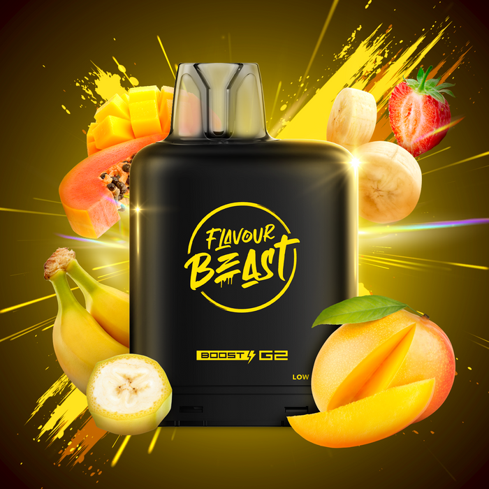 Level X Flavour Beast Boost G2 - Blastin' Banana Mango