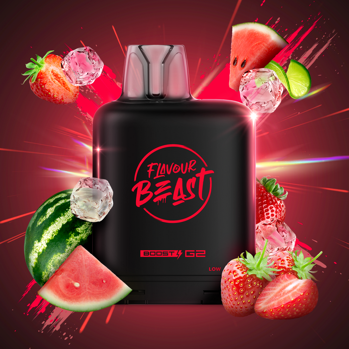 Level X Flavour Beast Boost G2 - Savage Strawberry Watermelon Iced