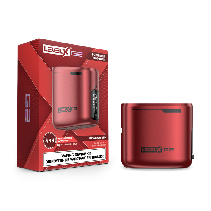 Level X Boost G2 Device 1000 - Crimson Red