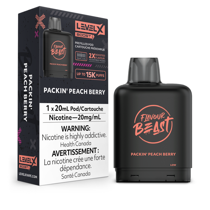 Level X Flavour Beast Boost G2 - Packin' Peach Berry