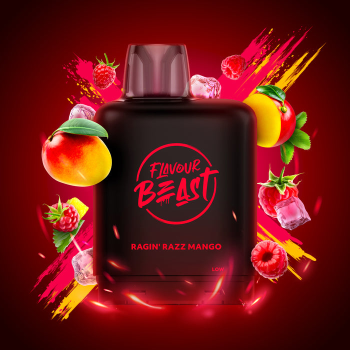 Level X Flavour Beast Boost G2 - Ragin' Razz Mango Iced