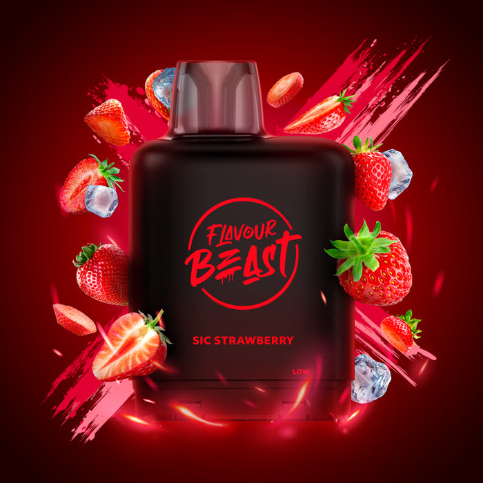 Level X Flavour Beast Boost G2 - Sic Strawberry Iced