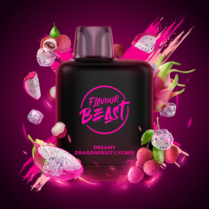 Level X Flavour Beast Boost - Dreamy Dragonfruit Lychee Iced