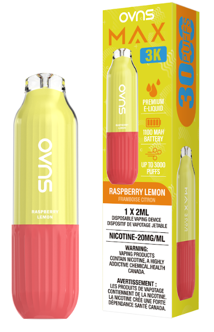 OVNS Max 3K - Raspberry Lemon