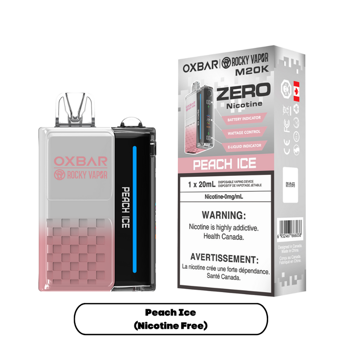 Rocky Vapor Oxbar M20K - Peach Ice 0mg