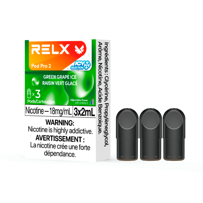 RELX Pod Pro 2 - Green Grape Ice