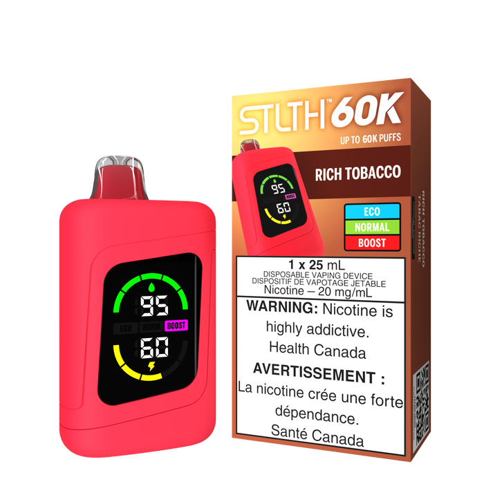 STLTH 60K - Rich Tobacco