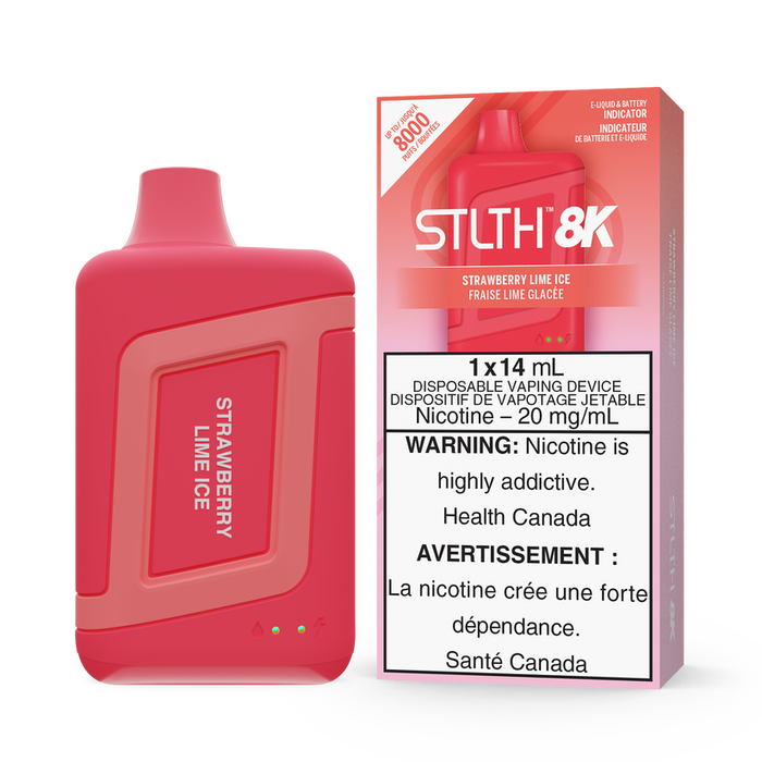 STLTH 8K - Strawberry Lime Ice