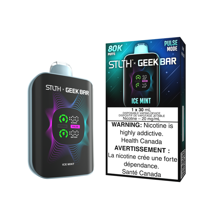 STLTH X GEEK BAR 80K - Ice Mint