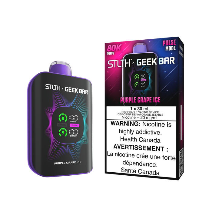 STLTH X GEEK BAR 80K - Purple Grape Ice