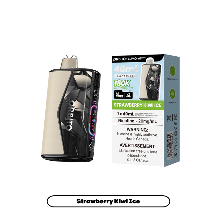 Orbito Lumo AI Pro+ 180K - Strawberry Kiwi Ice