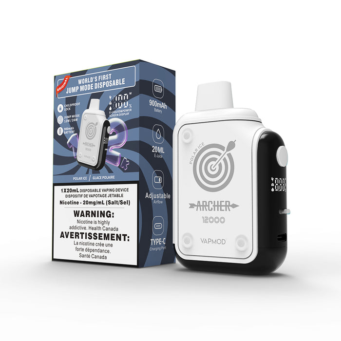 VAPMOD Archer 12000 - Polar Ice