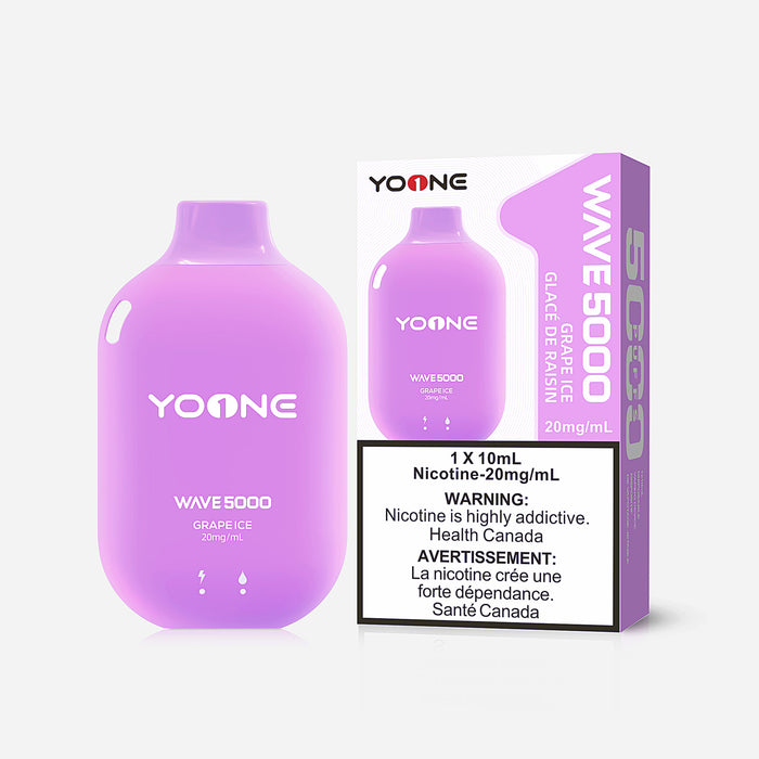 Yoone Wave 5000 - Grape Ice