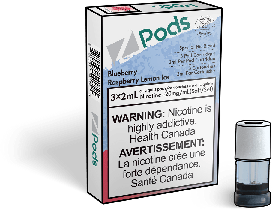 Z Pods - Blue Raspberry Lemon Ice