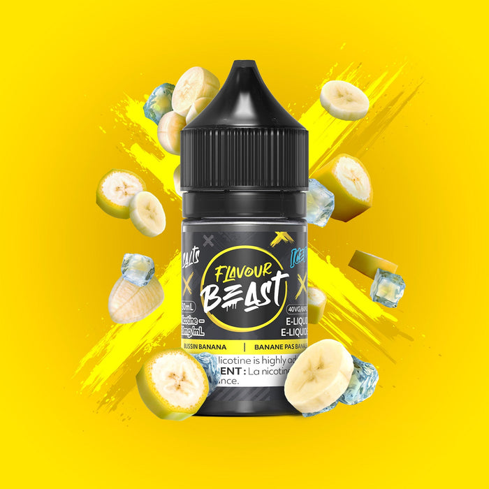 Flavour Beast Salt - Bussin' Banana Iced