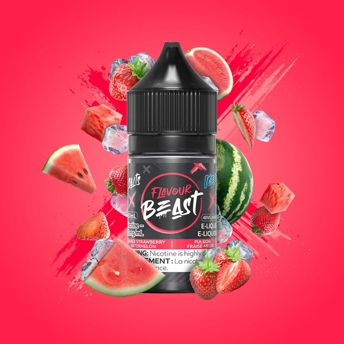 Flavour Beast Salt - Savage Strawberry Watermelon Iced