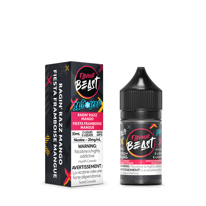 Flavour Beast Salt - Ragin' Razz Mango Iced