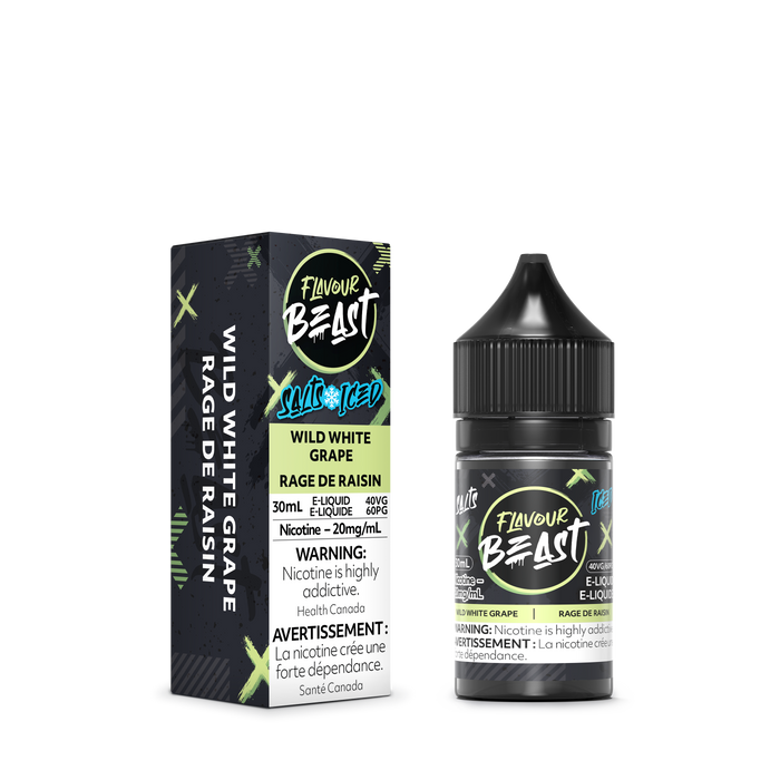 Flavour Beast Salt - Wild White Grape Iced 30mL