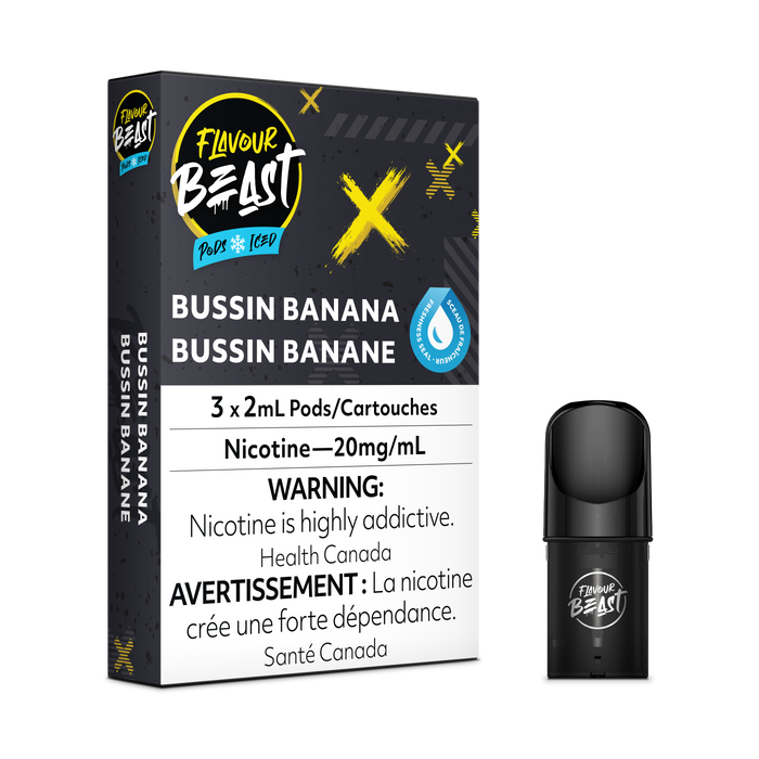 Flavour Beast Pods - Bussin' Banana Iced