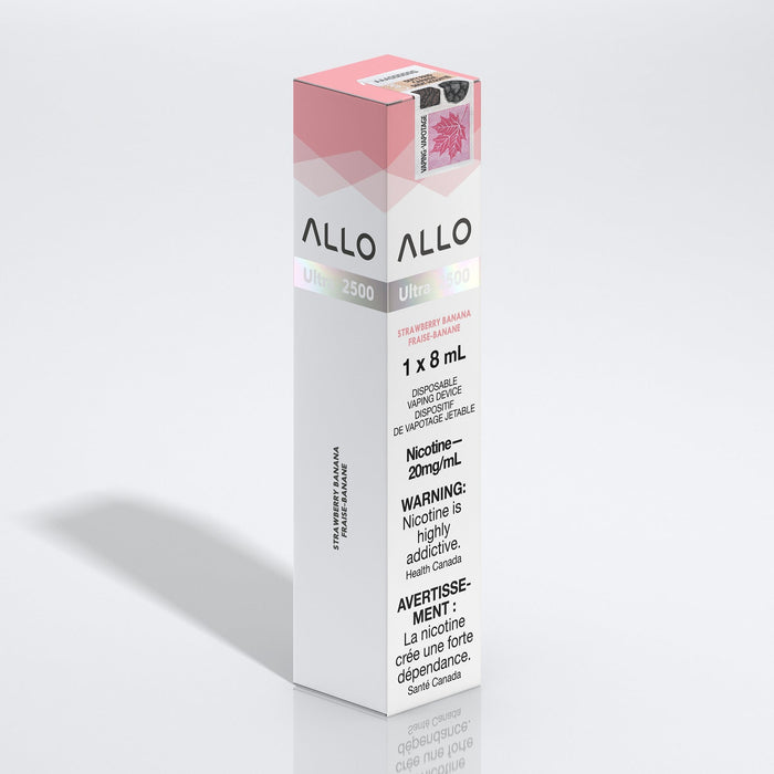 Allo Ultra 2500 - Strawberry Banana