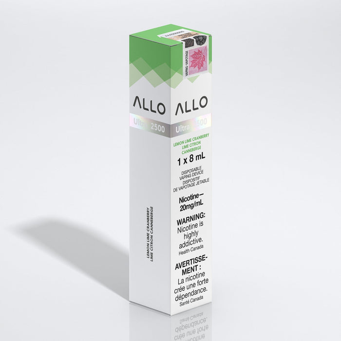 Allo Ultra 2500 - Lemon Lime Cranberry